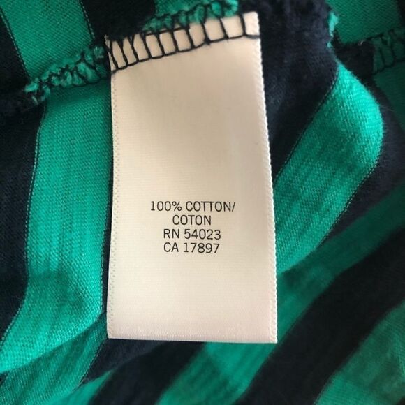 Banana Republic Green and Blue Striped Dre… - Picture 6 of 8